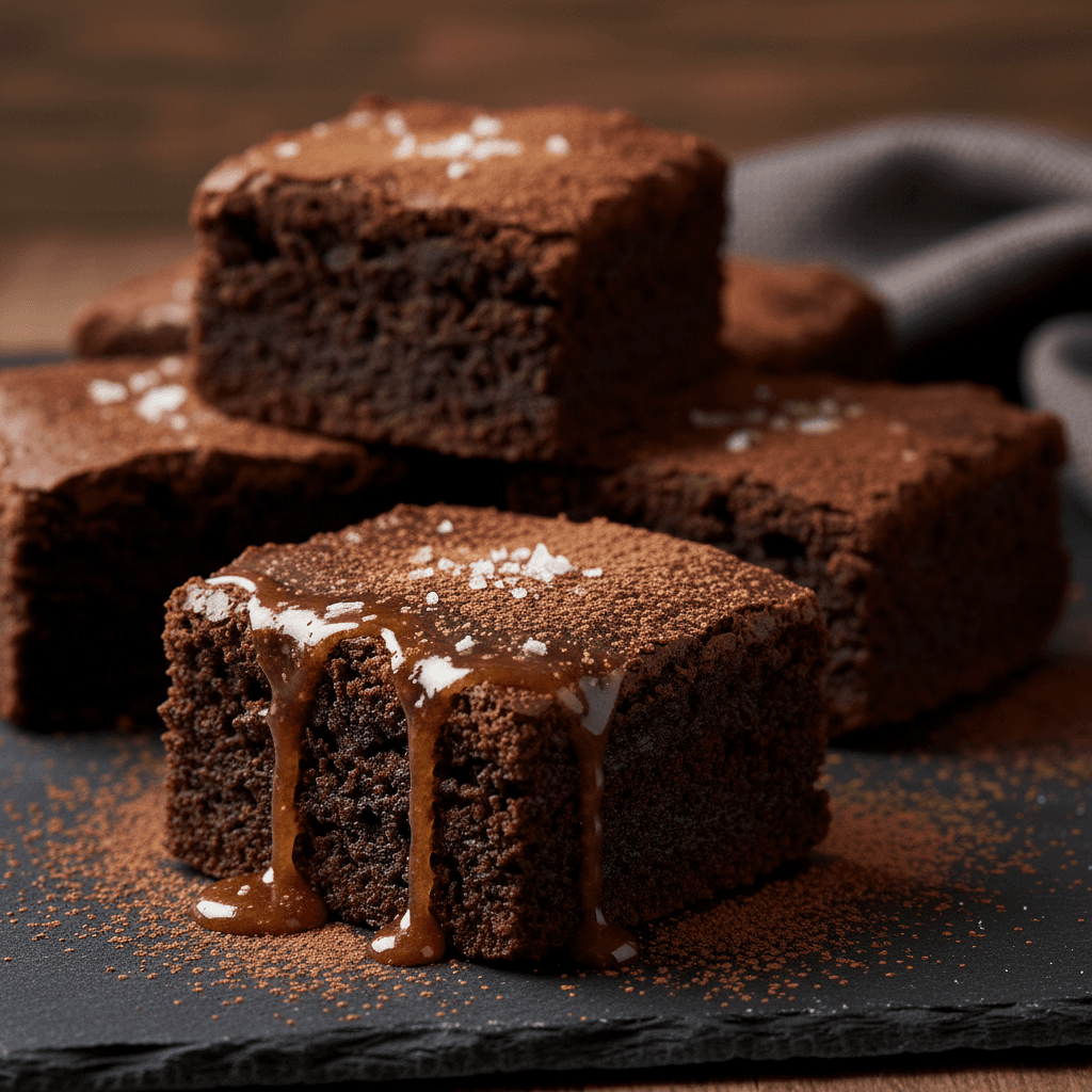 Drizzle of dark chocolate over a finished cake